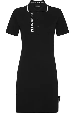 Philipp Plein Vestido con logo estampado