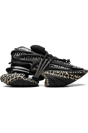 Balmain Tenis Unicorn Ivory/Black - Monogram