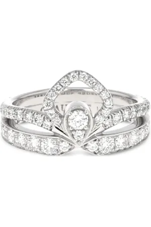 CHAUMET Anillo Joséphine Éclat Floral en oro de 18kt con diamantes 2000 pre-owned
