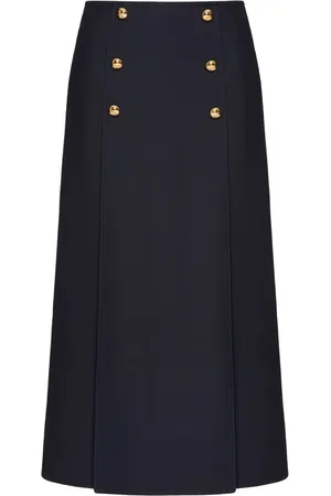 VALENTINO GARAVANI Falda midi con botones