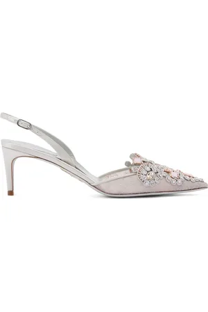 RENE CAOVILLA Zapatillas Veneziana con tacón de 50mm