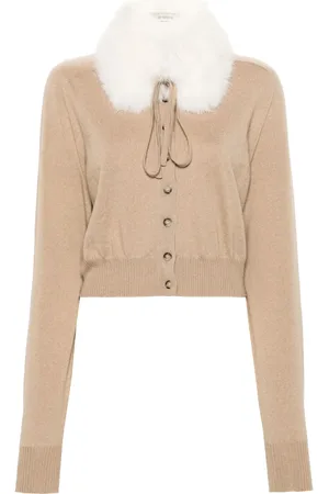 Sportmax Cárdigan con cuello removible