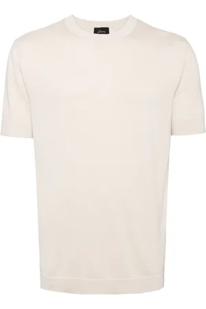 BRIONI Playera tejida con cuello redondo