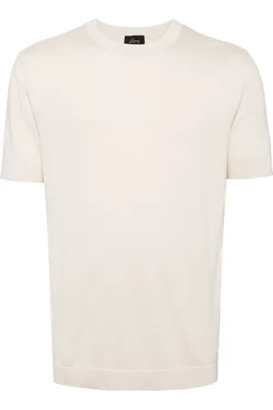 BRIONI Playera tejida con cuello redondo