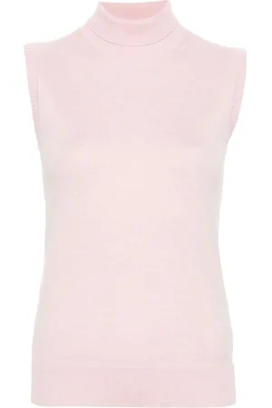 Sportmax Chaleco con cuello alto