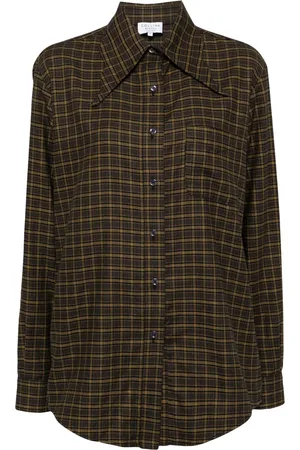 Collina Strada Camisa con estampado cuadros