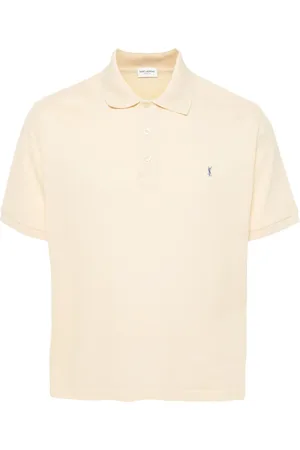 Saint Laurent Playera tipo polo Cassandre