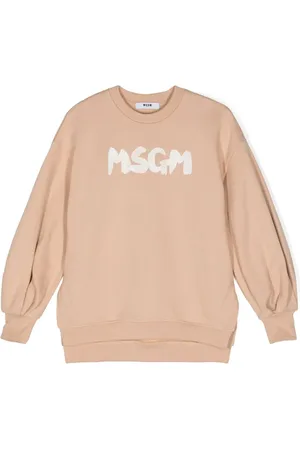 Msgm Sudadera con logo estampado