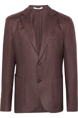 ELEVENTY Blazer con botones y efecto cepillado