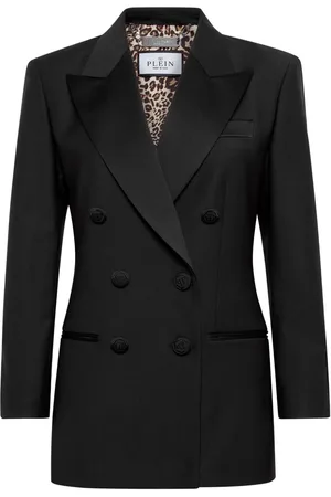 Philipp Plein Blazer con detalles de cristal