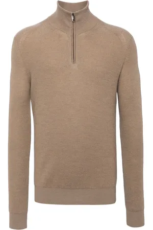 BRIONI Suéter con cuello falso