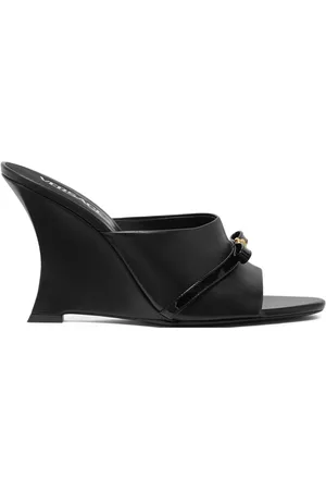 VERSACE Mules Gianni Ribbon con tacón de 95mm
