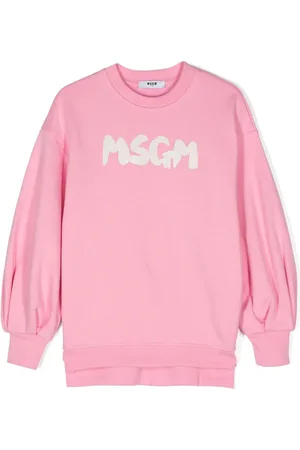Msgm Vestido corto con logo estampado