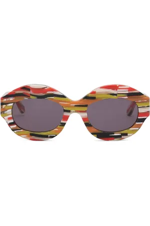 Marni Lentes de sol Spacey Stripey Ik Kil Cenote