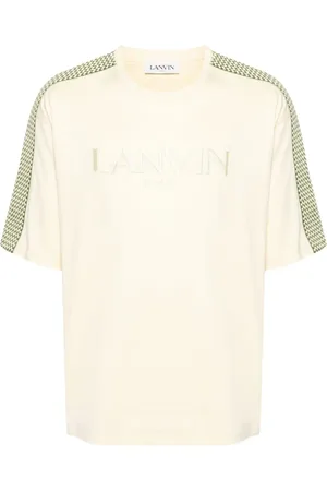 Lanvin Playera con logo bordado