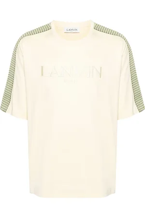 Lanvin Playera con logo bordado