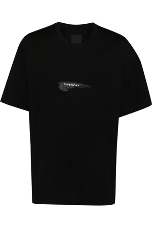 Givenchy Playera con logo bordado y alas estampadas