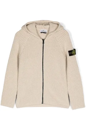 Stone Island Cárdigan con distintivo Compass