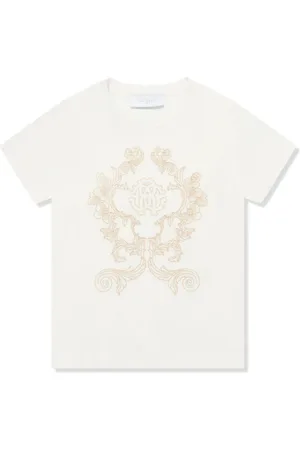 Roberto Cavalli Playera con logo bordado