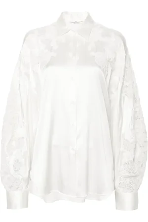 ERMANNO SCERVINO Camisa con aplique floral