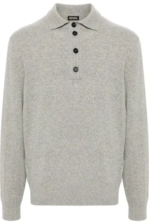 Ermenegildo Zegna Playera tipo polo manga larga