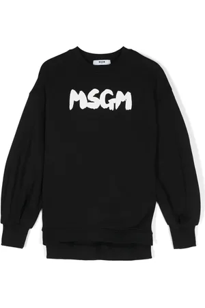 Msgm Sudadera con logo estampado