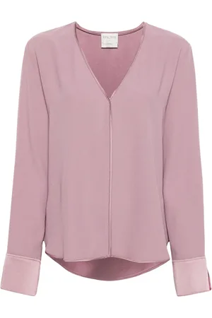 FORTE FORTE Blusa con cuello en V