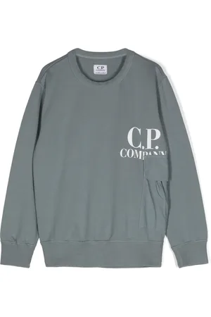 C.P. Company Sudadera con logo estampado