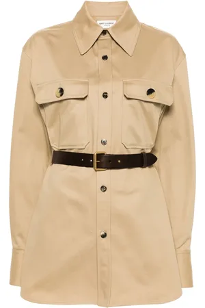 Saint Laurent Camisa Saharienne