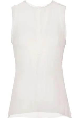 Ami Top de seda semitransparente
