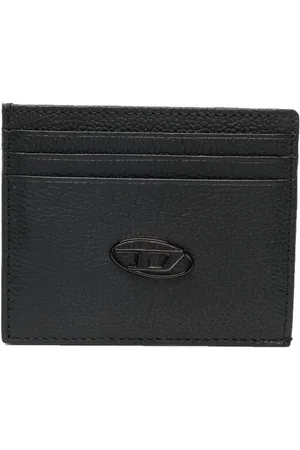Diesel Tarjetero con placa del logo
