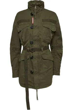 Dsquared2 Chamarra universitaria estilo militar