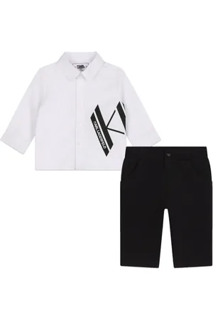 Karl Lagerfeld Set de shorts con logo estampado