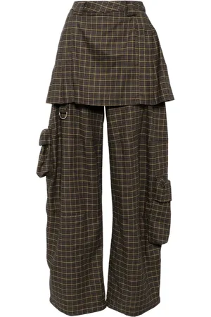 Collina Strada Pantalones cargo con diseño ancho