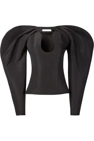 Nina Ricci Top con mangas cocoon