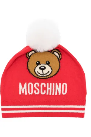 Moschino Gorro con motivo Teddy Bear