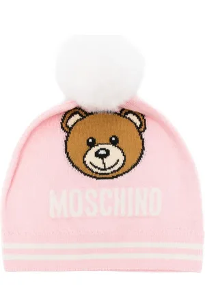 Moschino Gorro con motivo Teddy Bear