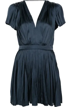 Maje Vestido corto con diseño plisado