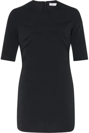 ROSETTA GETTY Vestido corto estilo playera con cuello redondo