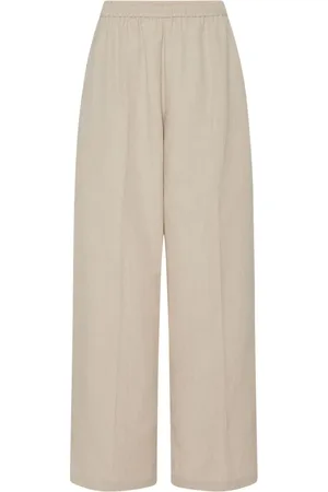 ROSETTA GETTY Pantalones anchos con pretina elástica