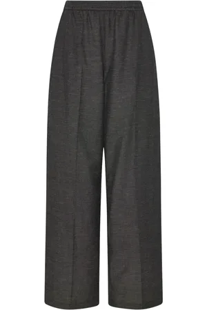 ROSETTA GETTY Pantalones anchos con pretina elástica