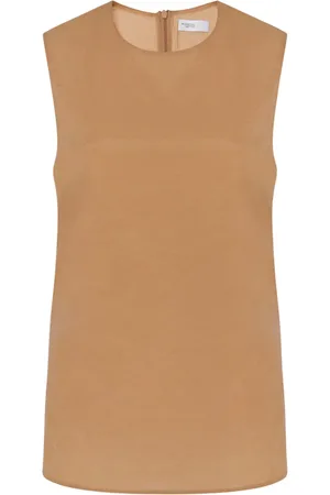 ROSETTA GETTY Top con cuello redondo