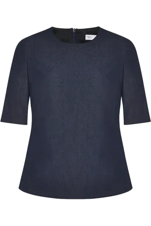 ROSETTA GETTY Playera con cuello redondo