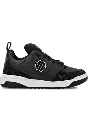 Philipp Plein Tenis bajos Hexagon Crystal