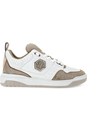 Philipp Plein Tenis bajos Hexagon Crystal