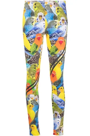 Loewe Leggins con pájaros estampados