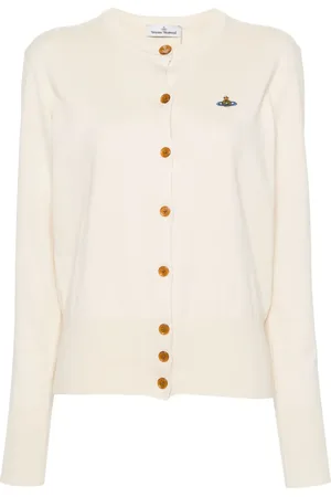 Vivienne Westwood Cárdigan tejido de canalé Bea