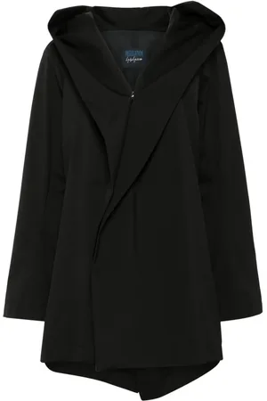 YOHJI YAMAMOTO Chamarra con cuello esmoquin y capucha