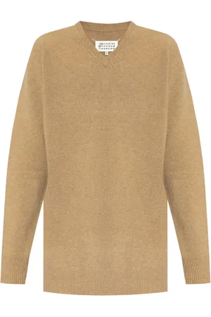Maison Margiela Suéter con cuello en V