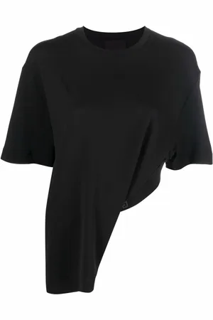 Givenchy Playera con dobladillo asimétrico
